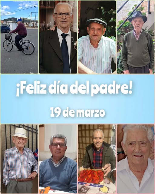 ¡Feliz día del padre!